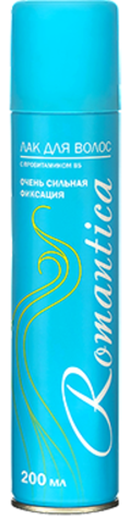 Romantica Лак для волос с Провитамином B5, очень сильная фиксация, 200 мл