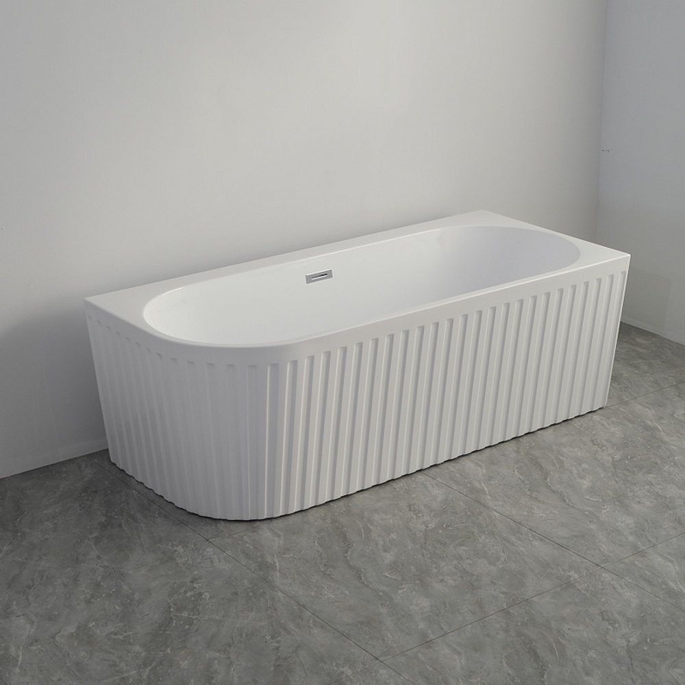 Ванна акриловая Azario LAGO GARDA 170х75 пристенная (AZ-6724-A2 R 17075)