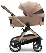 Коляска Agex Prima Pro 3 в 1 с автокреслом i-Safe S Grey APP232 Beige (Бежевый)