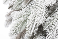 Ель Искусственная Царь елка Афродита флок 240 см