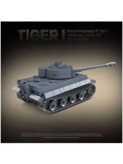 Конструктор Немецкий тяжелый танк Tiger I 503 детали
