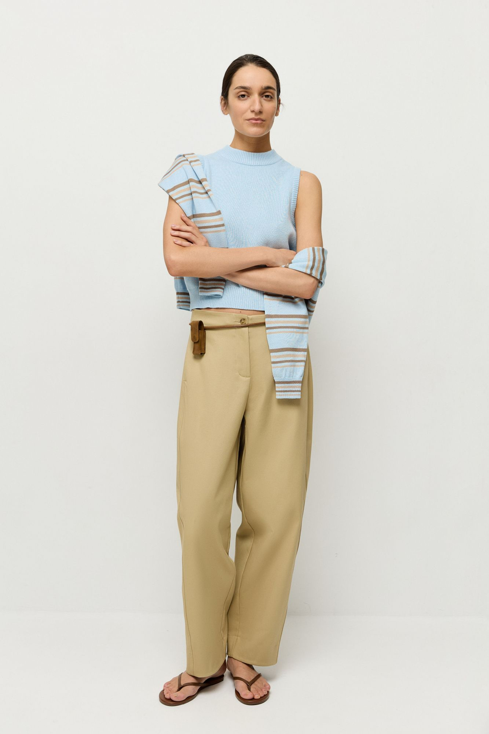 Жилет-майка из хлопка