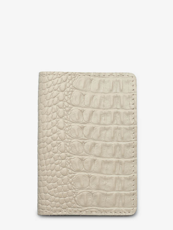 обложка на паспорт бежевый рептилия