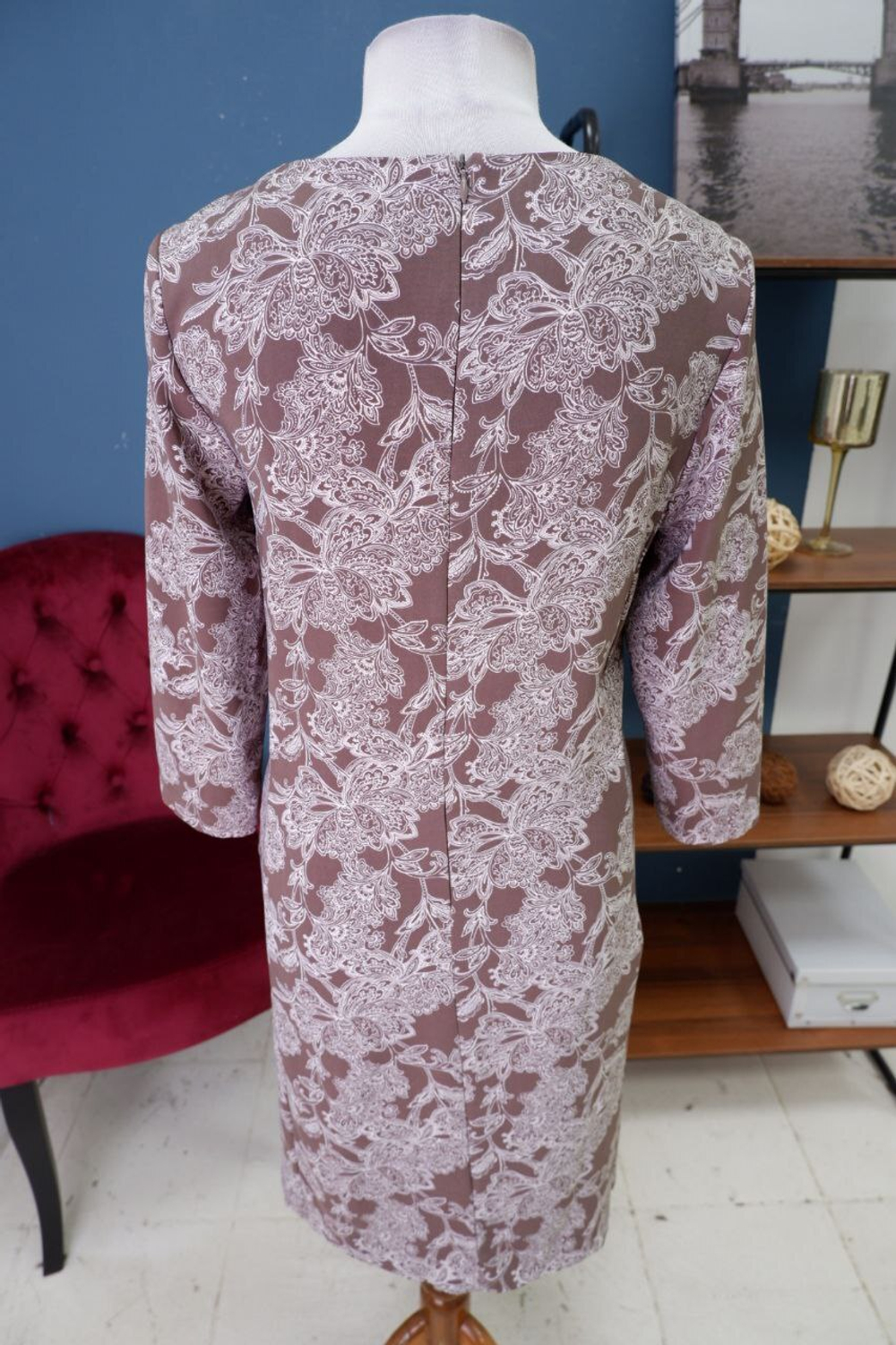 Платье Zolla с принтом 44 размер