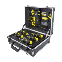 Набор инструментов 91пр. 1/4''3/8''(6гр)(4.5-19мм),в аллюм. чемодане WMC TOOLS WMC-1091