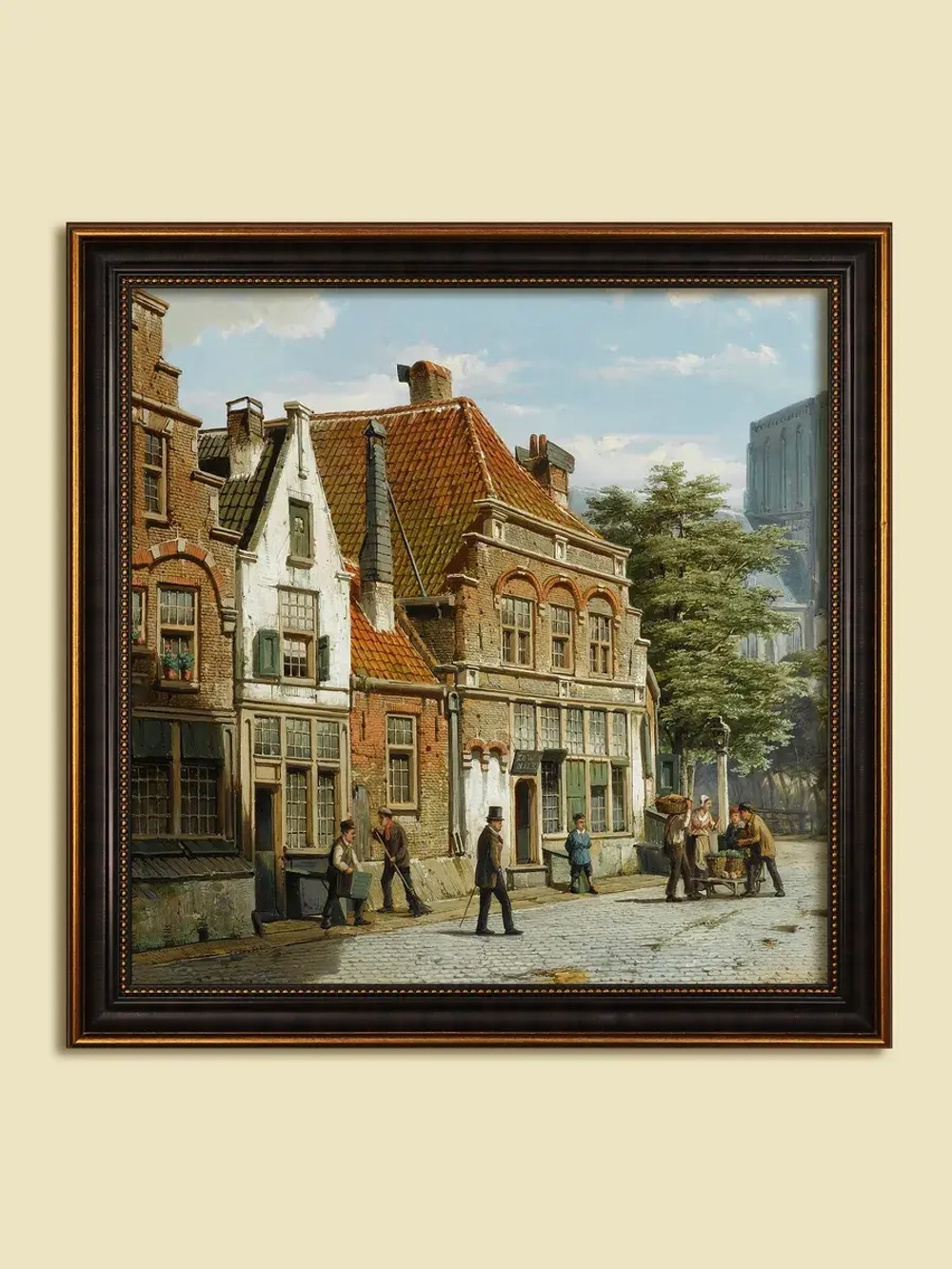 Картина серии "Голландия" настенная для интерьера 36*36 см