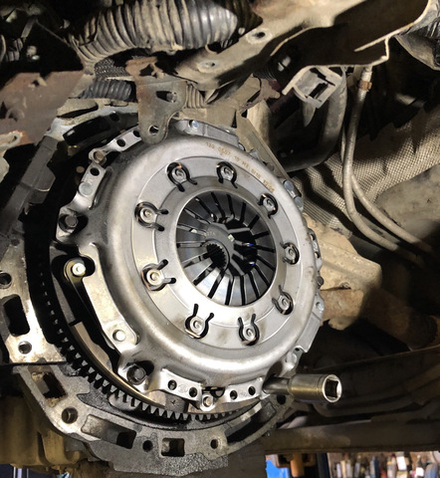 Замена сцепления