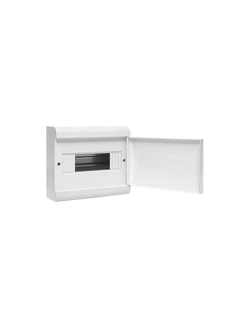 Щит ЩРН-П-10 IP41 бел. дверца (пром. упак.) Basic EKF pb-n-10w-bas