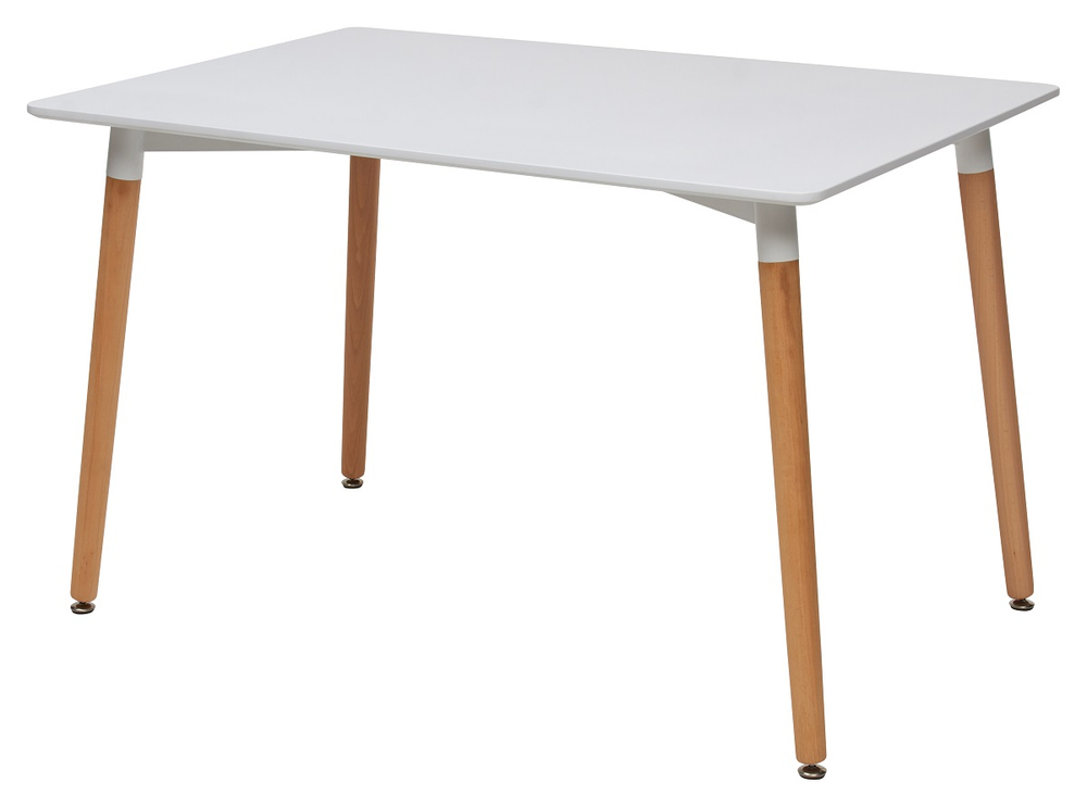 Стол М-City DISAUR Tansy 120 Белый, массив Бука