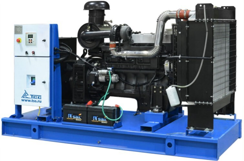 Электростанция дизельная ТСС АД-150C-T400-1PM19 (TTD 210TS) открытая 040088