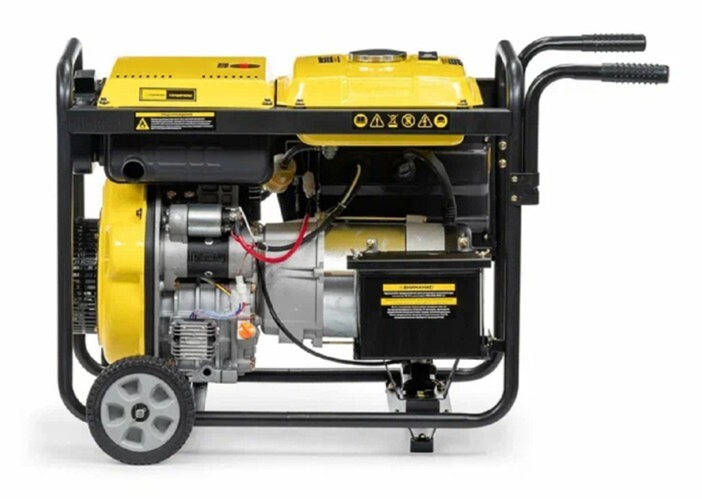 Электростанция дизельная с воздушным охлаждением CHAMPION DG6501E-3