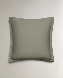 ZARA HOME (300 НИТЕЙ) НАВОЛОЧКА ИЗ ХЛОПКА, СИНИЙ