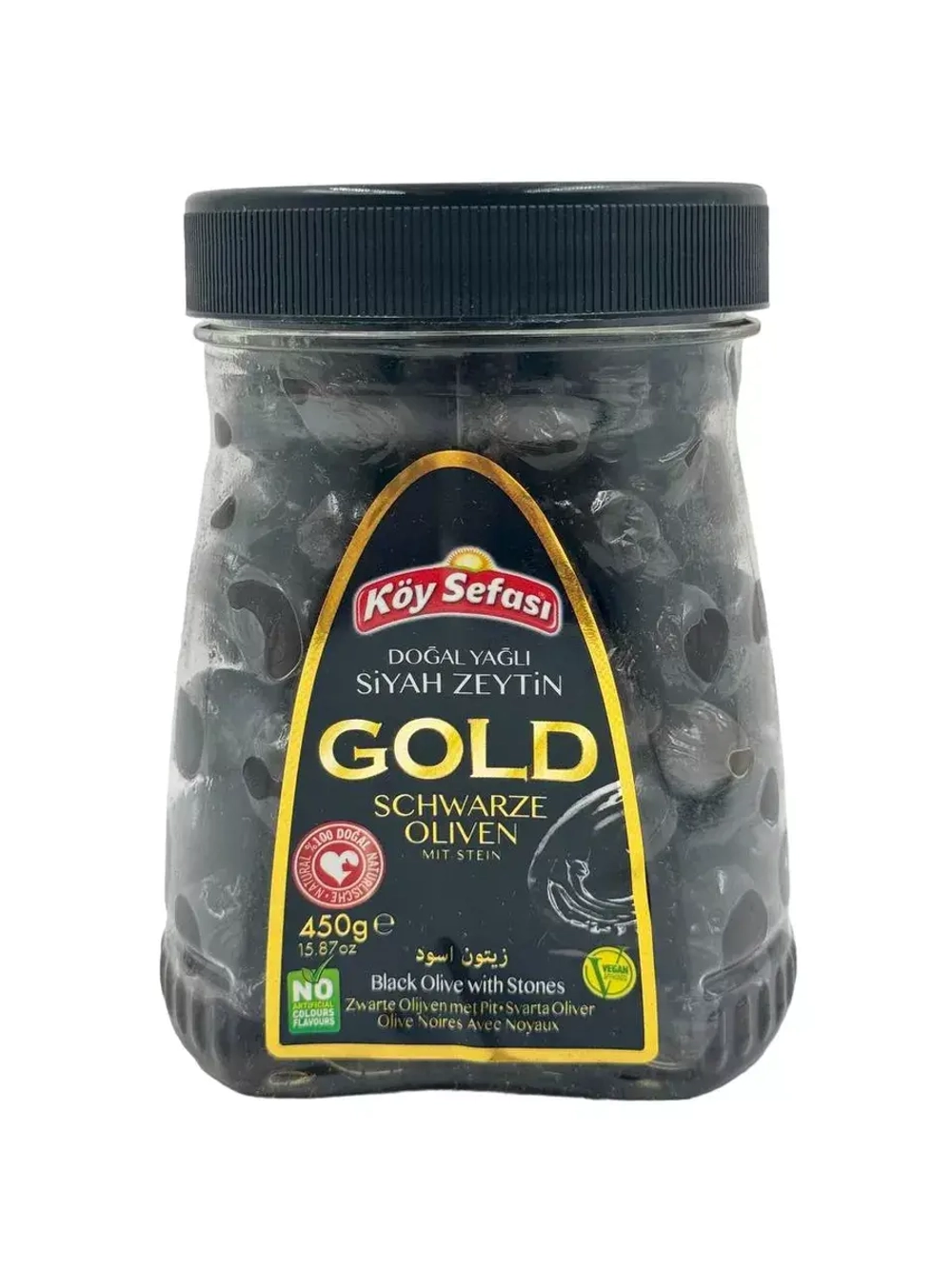 Koy Sefasi маслины в масле с косточкой Gold, 450гр