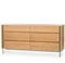 Комод Somerset 168х81 см, шпон дуба, стеклянные ножки