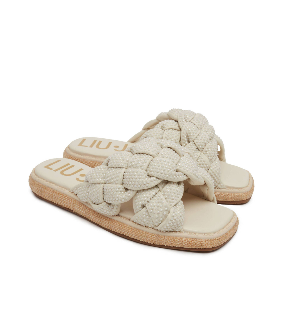 Шлепанцы Liu Jo - бежевый(SA3067 TX054)