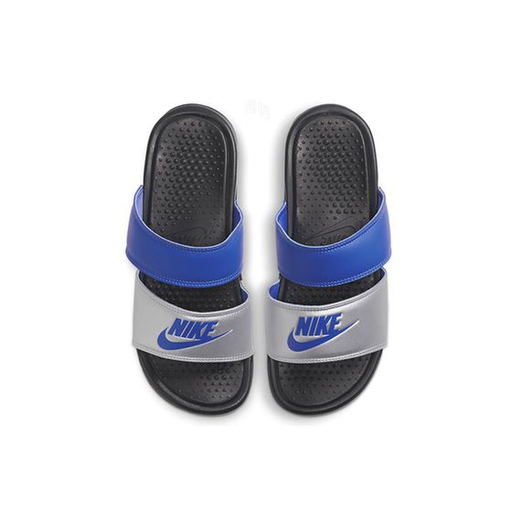Nike Benassi Duo Ultra 'Silver Blue Black'