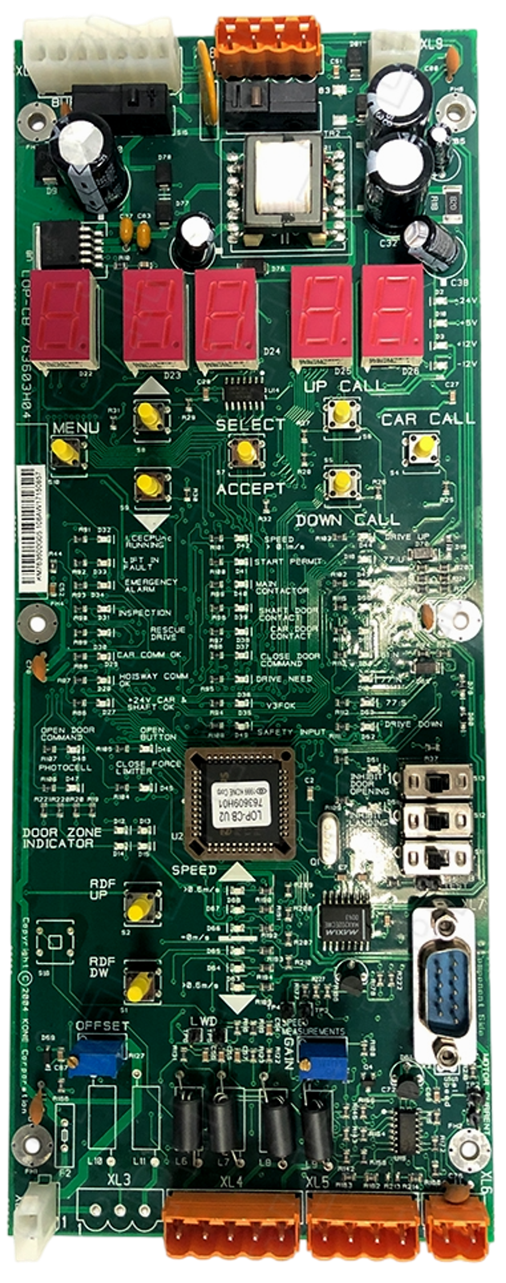 Плата LOPCB интерфейса станции управления версия G05 KONE.