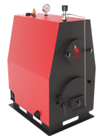 Твердотопливный котел длительного горения ДИВО-12 в кожухе на 12 кВт. Помещение до 324 куб.м.