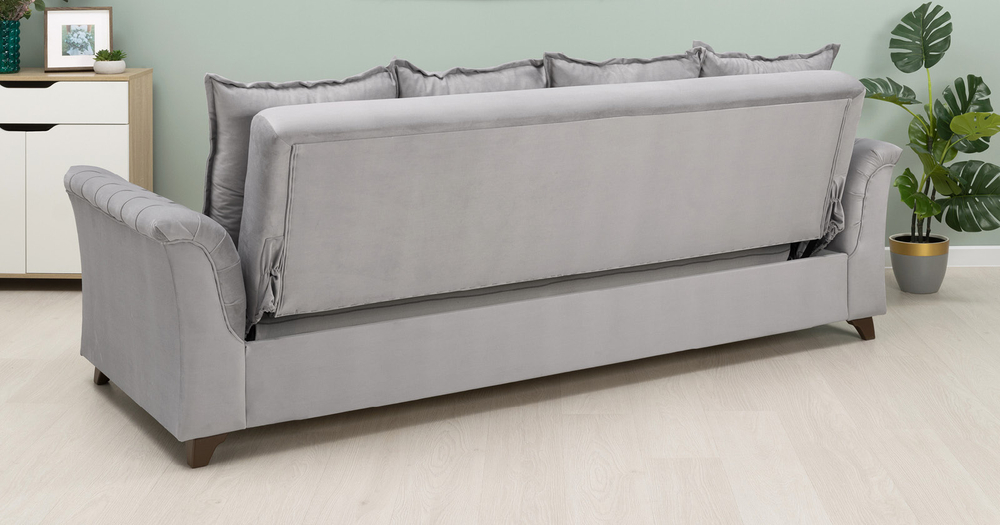 Ирис диван-кровать (светло-серый)