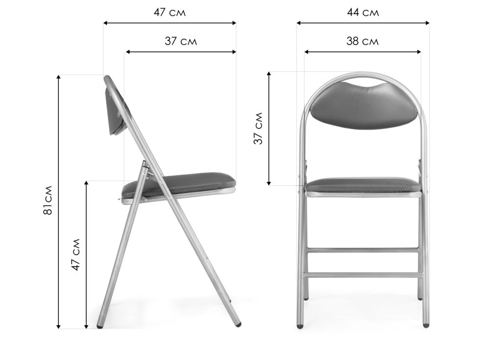Стул на металлокаркасе Gikat белый полимер / светлый мусс