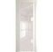 Межкомнатная дверь эмаль Profil Doors 1.7P перламутр белый стекло перламутровый лак