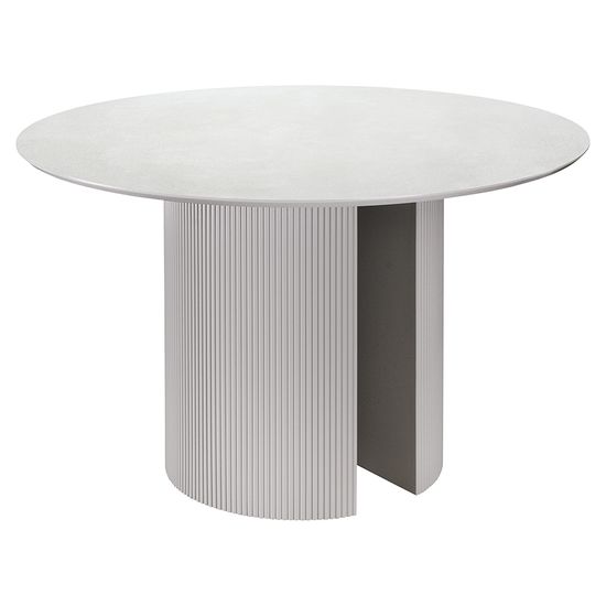 Стол обеденный ellie, D120 см, серый