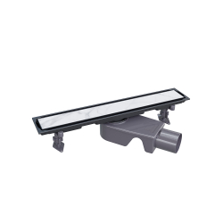 Душевой трап двухсторонний линейный, черный RGW SDR-22B (600)