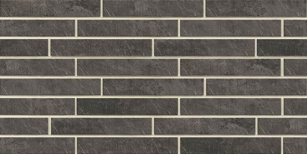 Paradyz Carrizo Bazalt - Фасадная плитка структурная 400x66x11