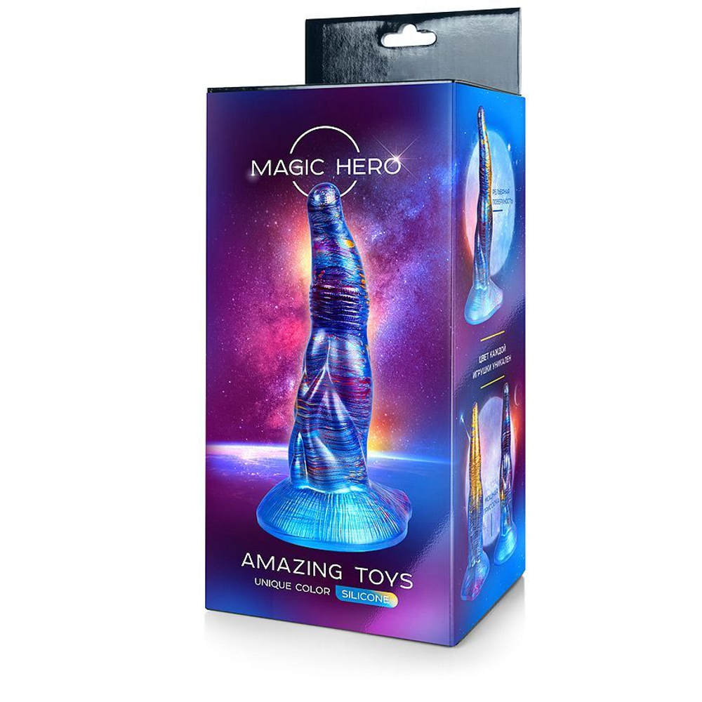 Фантазийный фаллоимитатор - 23 см.