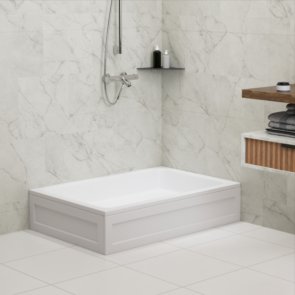 Душевой поддон прямоугольный RGW B/CL-S (900x1200)