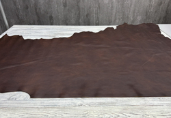 Целая кожа Крузо цв. Коричневый / Cruzo Dark Brown