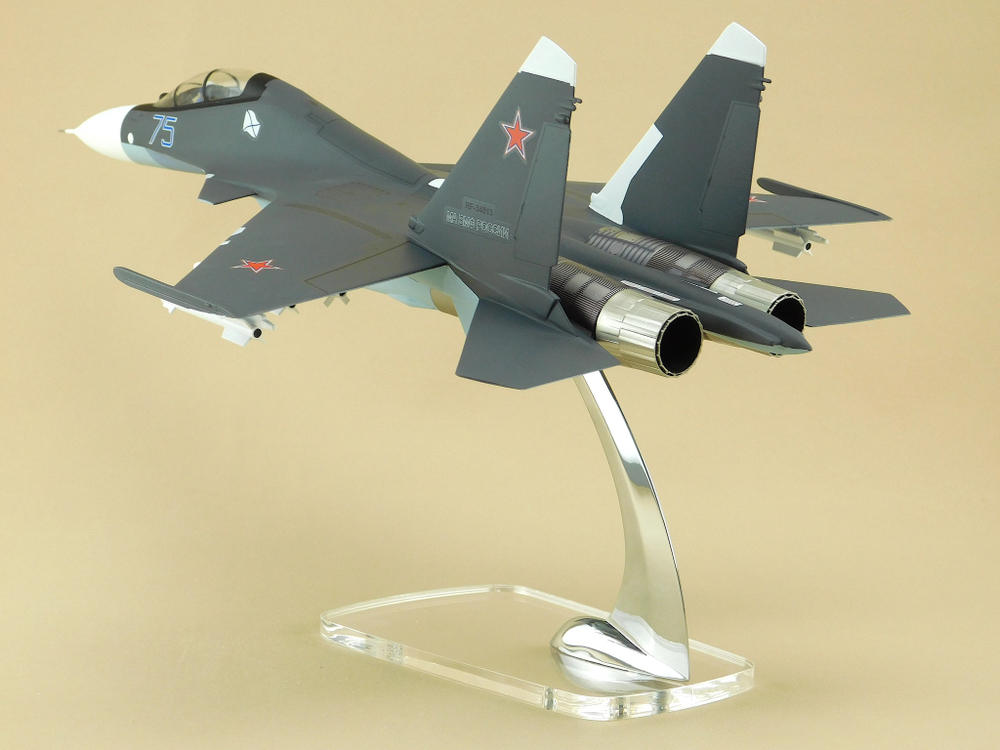 Модель самолета Су-30СМ (М1:48, ВМФ России, RF-34013, 75)