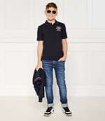 Поло Tommy Hilfiger - темно-синий(KB0KB08801)