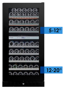 Шкаф винный Temptech STHLM ST120DRB