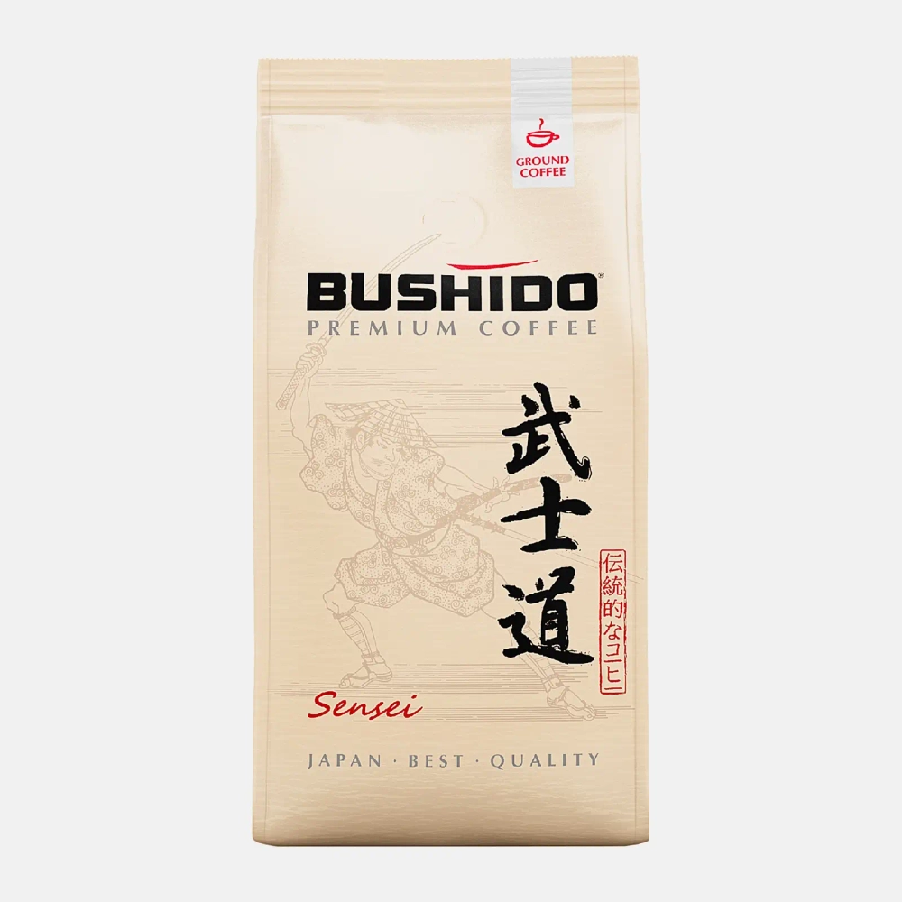 Кофе молотый Bushido Sensei арабика 227г