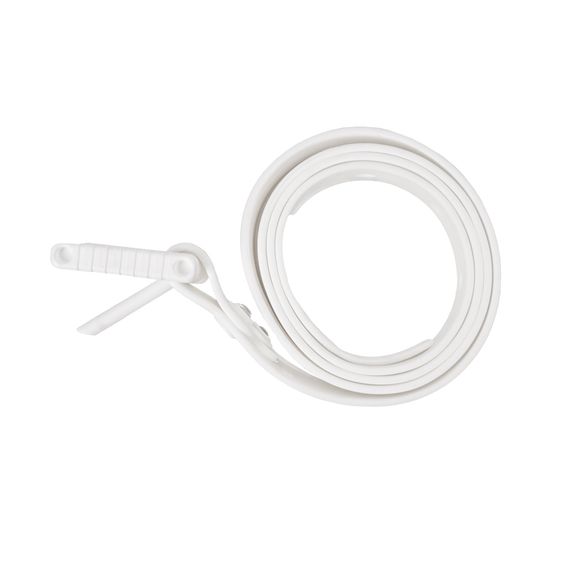 Ремень Scorpena F с пластиковой марсельской пряжкой белый