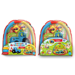 Развивающий коврик "Синий Трактор" 85*85 см, с игрушками на подвеске (Умка)