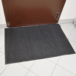 Коврик 80*120см влаговпитывающий ребристый FLOOR MAT "Стандарт", черный