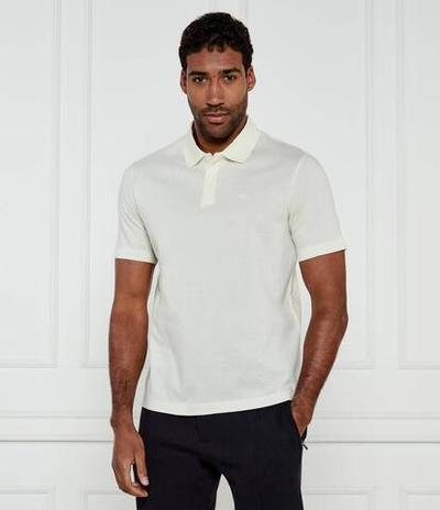 Поло Emporio Armani - экрю(EM001729 AF14874)