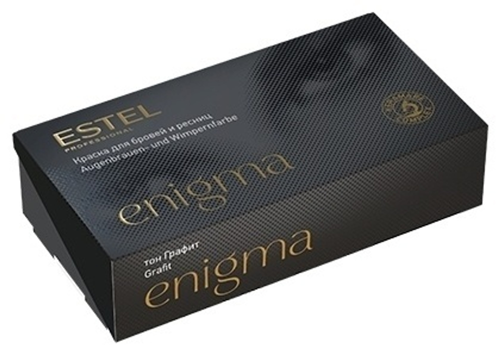 ESTEL Enigma Краска для бровей и ресниц Тон Графит