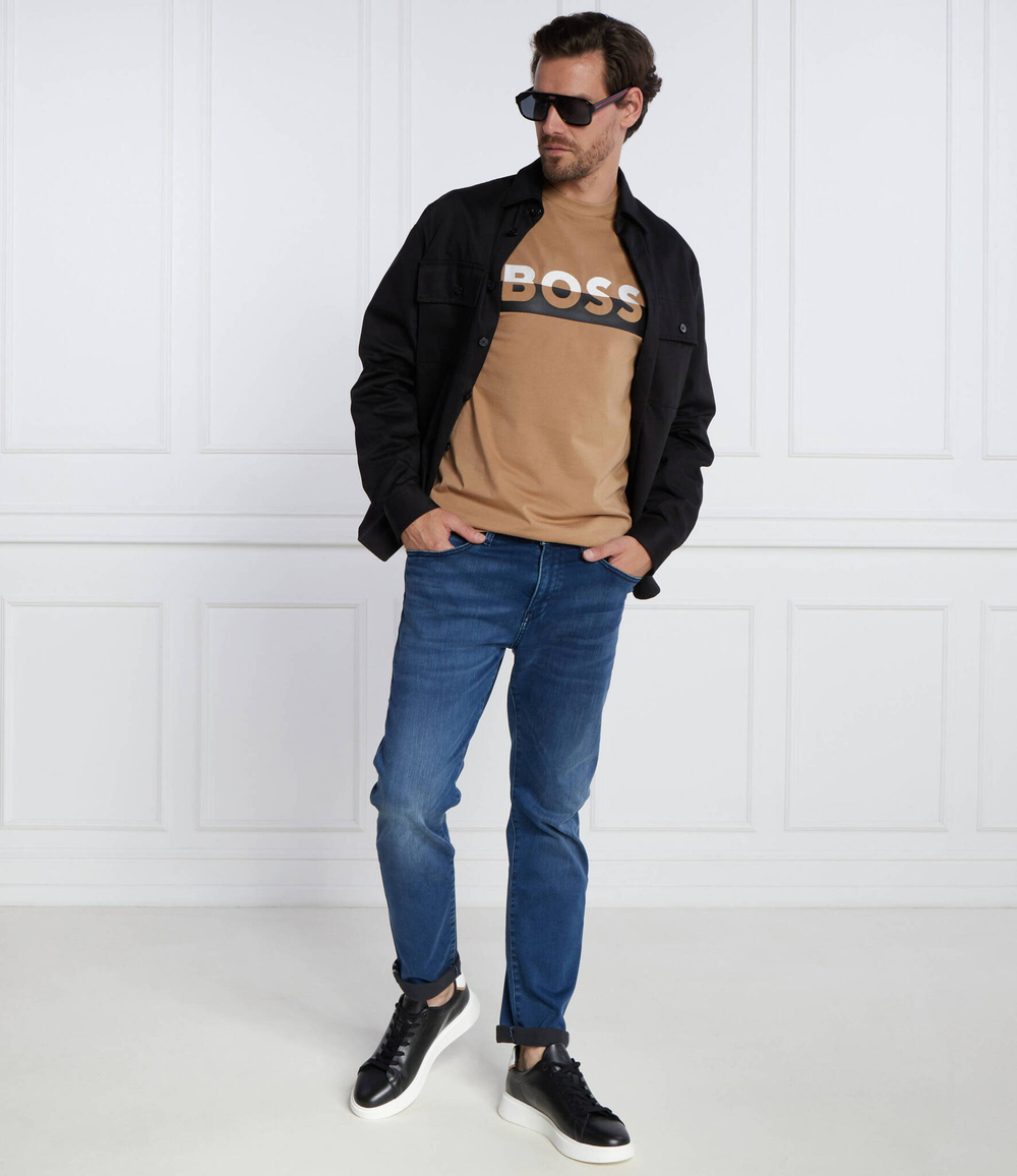 Футболка Tiburt 421 BOSS BLACK - светло-коричневый(50499584)