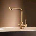 Смеситель для кухни под фильтр RIMERO RM4399BR (Бронза)