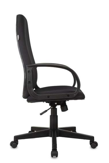 Кресло руководителя Бюрократ Ch-808AXSN темно-серый TW-12 крестов. пластик