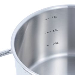 Кастрюля из нержавеющей стали Gipfel Signo 1360 16 см/2 л