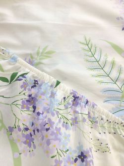 Простынь на резинке сатин Milky Garden "Syringa" 90x200 см