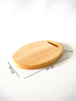 Доска разделочная из дерева сервировочная