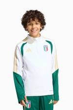 Кофта adidas Италия 2026 Tiro Training Top Junior - белый