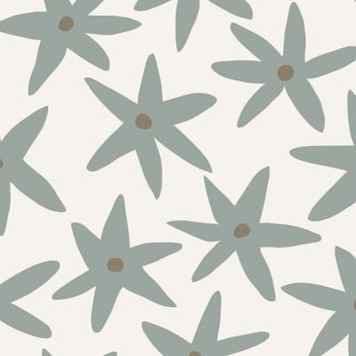 Абстрактный растительный минималистичный паттерн