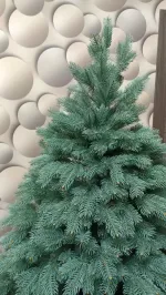 Ель голубая искусственная «Бордо» (Литая хвоя) 240 см / 2.4 м