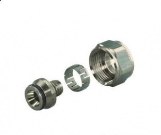 Зажим адаптер из покрытой латуни РЕ_Х 20Х2,8-3/4&quot;ВР ЕВРОКОНУС UPONOR FLEX-X 1045543